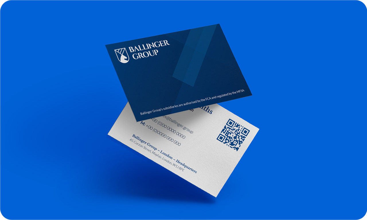 Ballinger business card