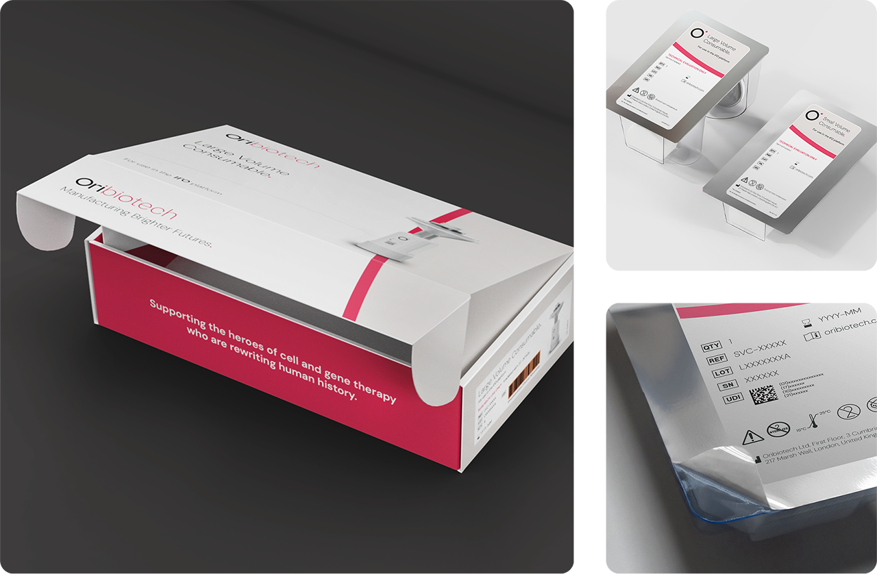 Ori Biotech Packaging trio