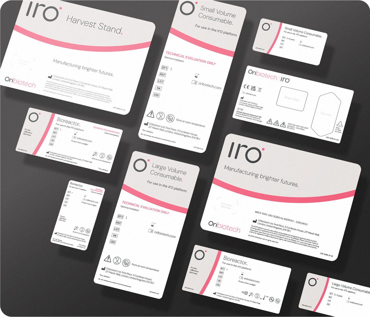 Ori Biotech Packaging Labels