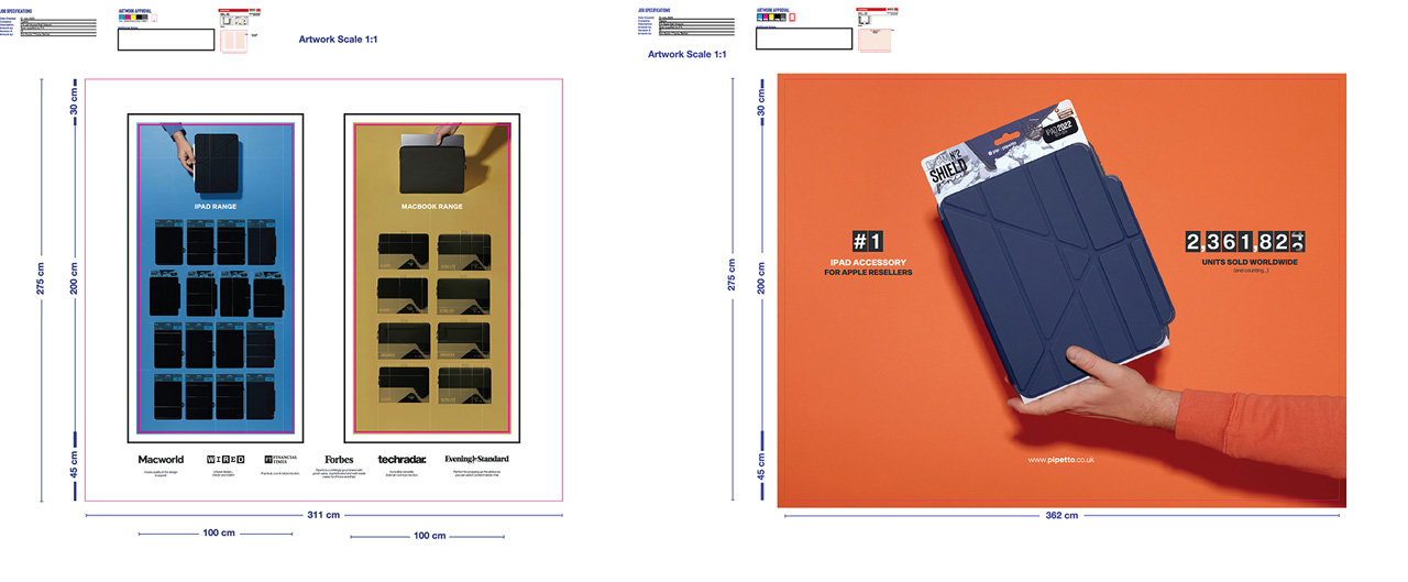 Pipetto IFA exhibition stand wall artwork